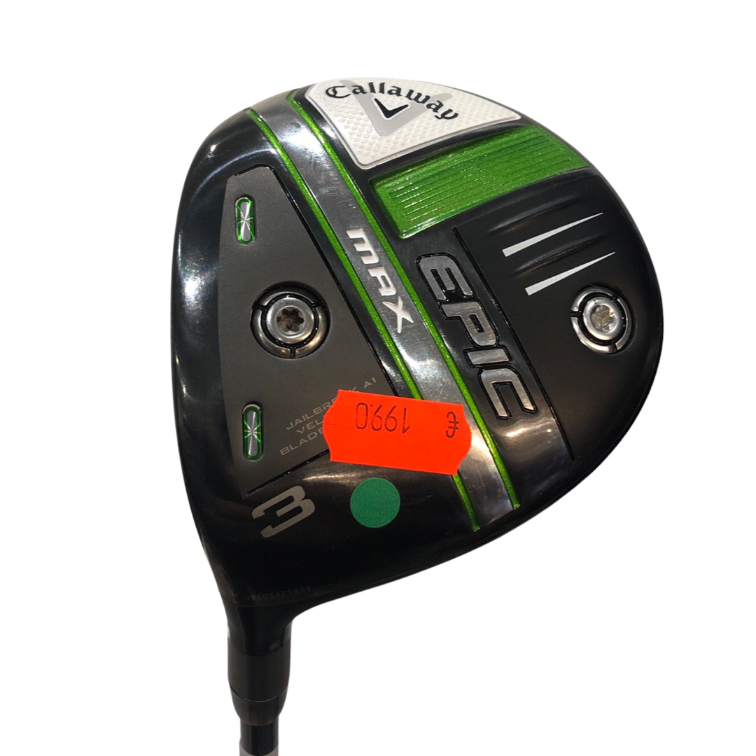CALLAWAY - Bois EPIC MAX gaucher graphite R