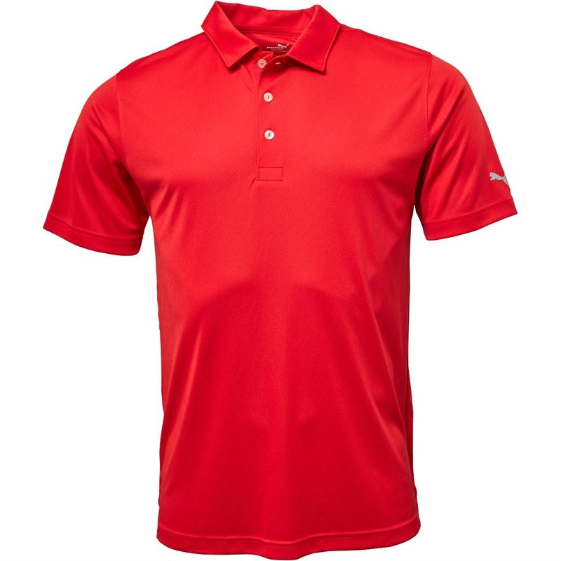 PUMA - POLO Homme ICON ROUGE
